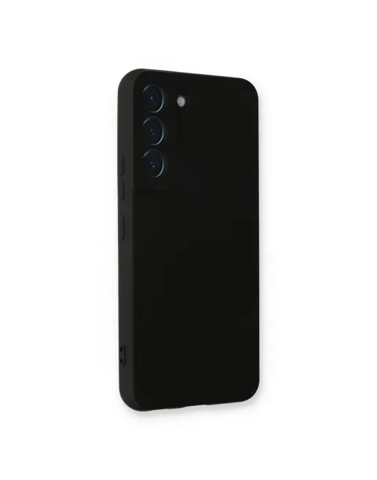 Samsung Galaxy S23 Plus Kılıf Nano İçi Kadife Silikon - Siyah