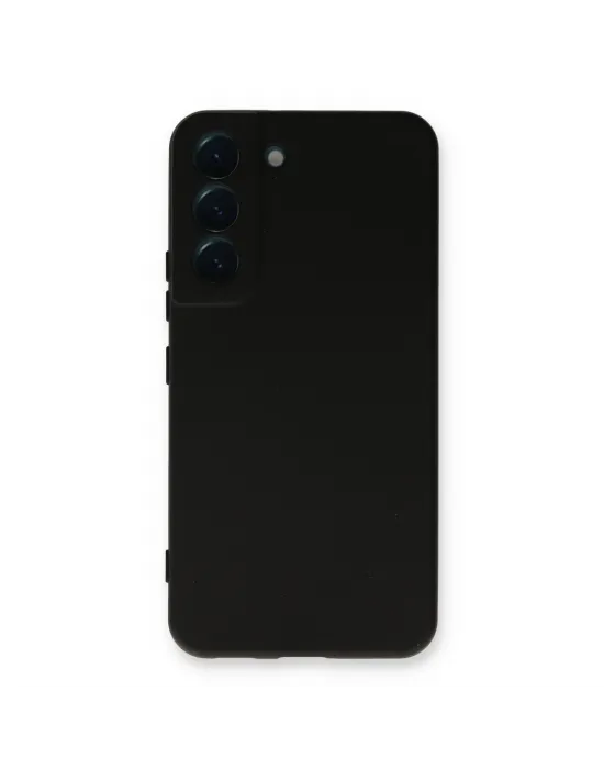 Samsung Galaxy S23 Plus Kılıf Nano İçi Kadife Silikon - Siyah