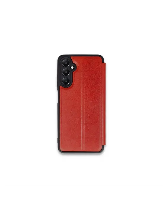Samsung Galaxy S24 Fe Kılıf Flip Cover - Kırmızı