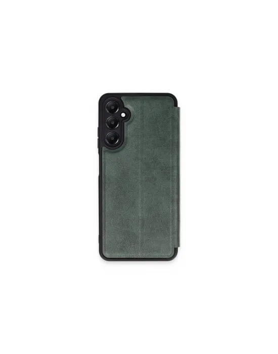 Samsung Galaxy S24 Fe Kılıf Flip Cover - Koyu Yeşil