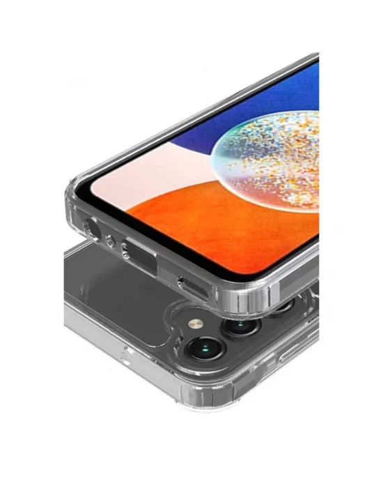 Samsung Galaxy S24 Kılıf Magneticsafe Şeffaf Silikon - Şeffaf
