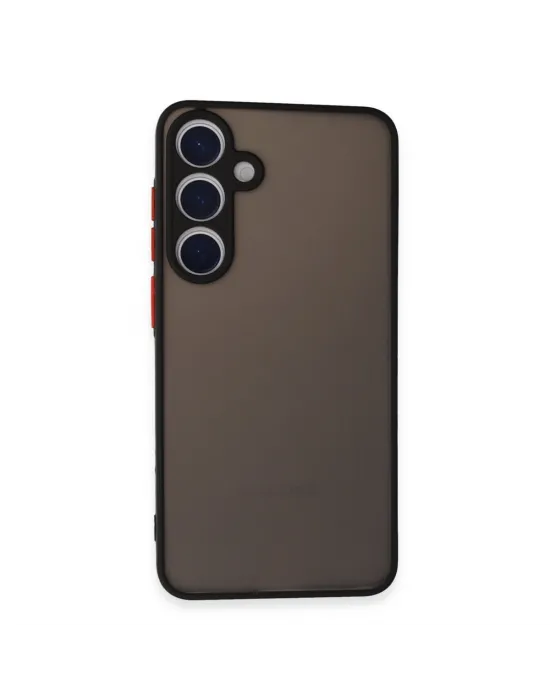 Samsung Galaxy S24 Kılıf Montreal Silikon Kapak - Siyah