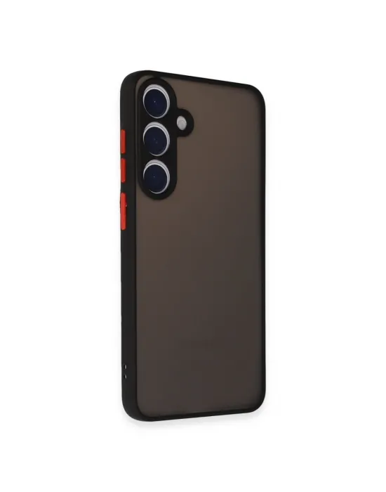 Samsung Galaxy S24 Kılıf Montreal Silikon Kapak - Siyah