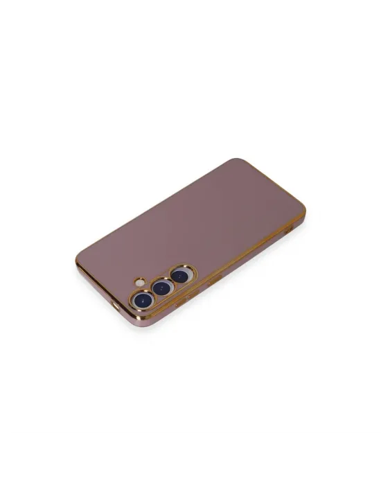 Samsung Galaxy S24 Kılıf Volet Silikon - Mor