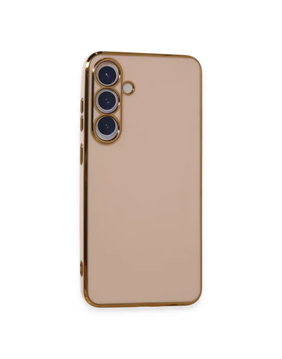 Samsung Galaxy S24 Kılıf Volet Silikon - Pembe