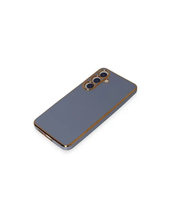 Samsung Galaxy S24 Plus Kılıf Volet Silikon - Mavi