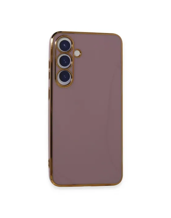 Samsung Galaxy S24 Plus Kılıf Volet Silikon - Mor