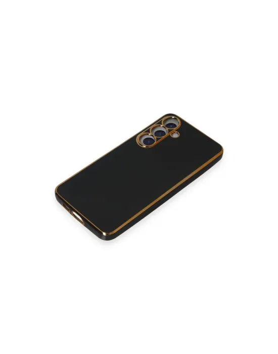 Samsung Galaxy S24 Plus Kılıf Volet Silikon - Siyah