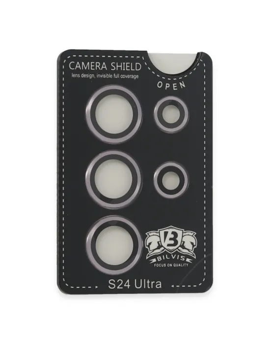 Samsung Galaxy S24 Ultra Bilvis Titan Kamera Lens - Derin Mor