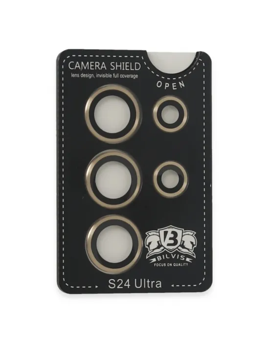 Samsung Galaxy S24 Ultra Bilvis Titan Kamera Lens - Gold