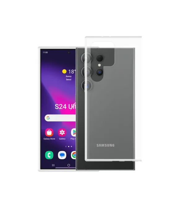 Samsung Galaxy S24 Ultra Kılıf Lüx Şeffaf Silikon