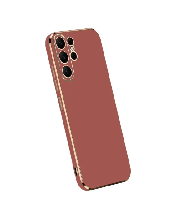 Samsung Galaxy S24 Ultra Kılıf Volet Silikon - Kırmızı
