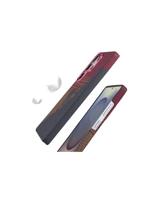 Samsung Galaxy S24 Ultra Vega Magsafe Kapak - Kırmızı