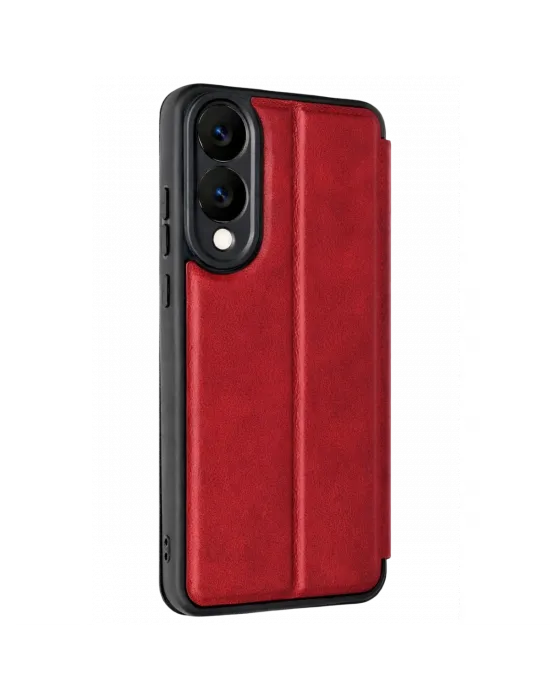 Samsung Galaxy S25 Edge Flip Cover - Kırmızı