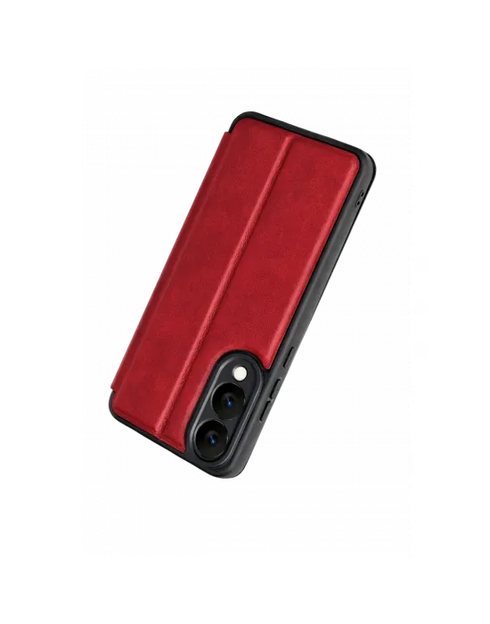 Samsung Galaxy S25 Edge Flip Cover - Kırmızı