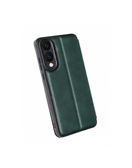 Samsung Galaxy S25 Edge Flip Cover - Koyu Yeşil