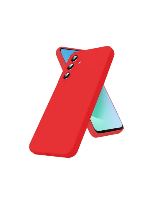 Samsung Galaxy S25 Fe First Silikon - Kırmızı