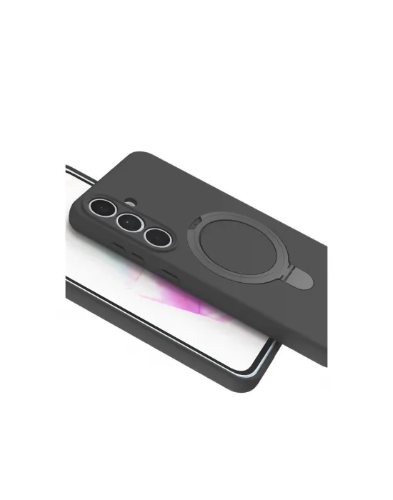 Samsung Galaxy S25 Fe Regal Magsafe Standlı Kapak - Titan Gri