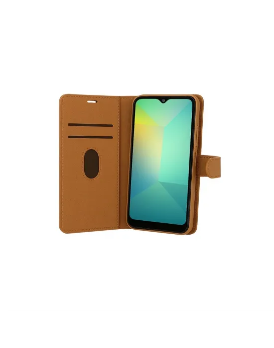 Samsung Galaxy S25 Fe Trend S Plus Kapaklı Kılıf - Taba