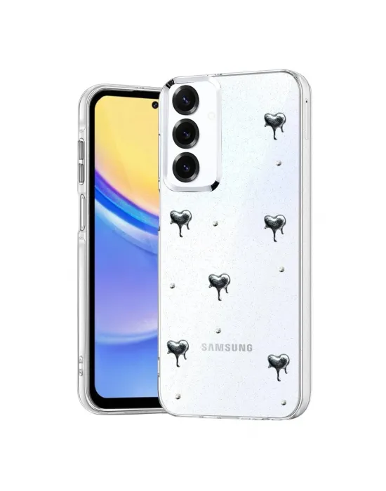 Samsung Galaxy S25 Fiyonk Desenli Kapak - Desen 1