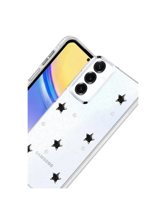 Samsung Galaxy S25 Fiyonk Desenli Kapak - Desen 7