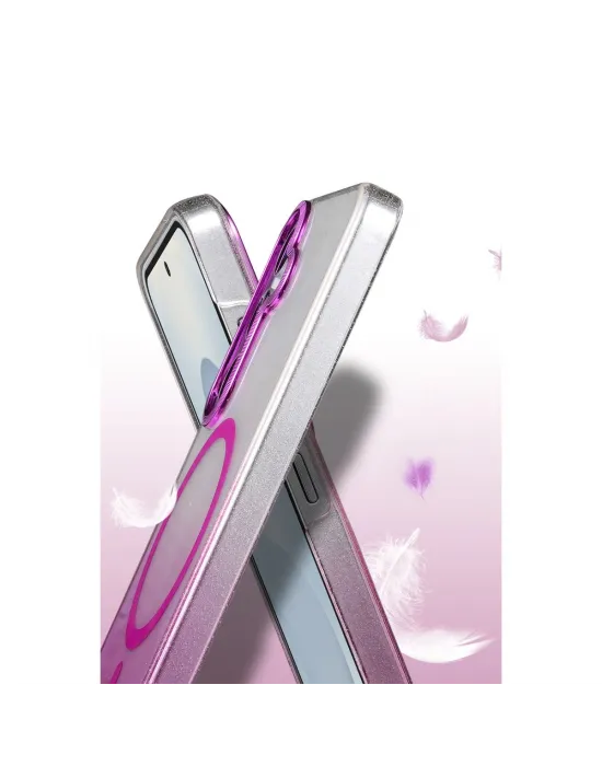Samsung Galaxy S25 Glossy Magsafe Kapak - Çöl Titanyum