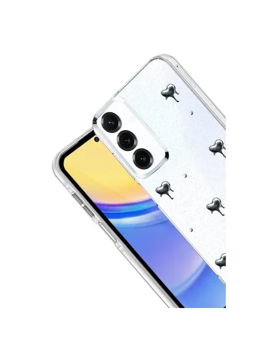 Samsung Galaxy S25 Plus Fiyonk Desenli Kapak - Desen 1