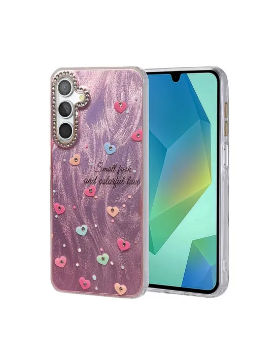 Samsung Galaxy S25 Plus Kılıf Blade Aynalı Desenli Kapak - Desen 8