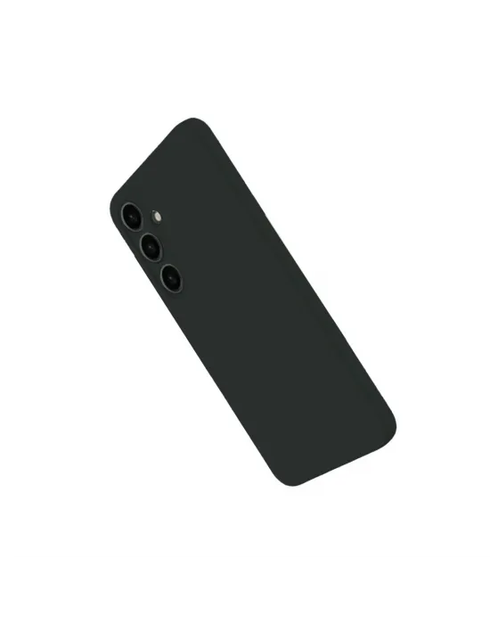Samsung Galaxy S25 Plus Kılıf Nano İçi Kadife Silikon - Siyah