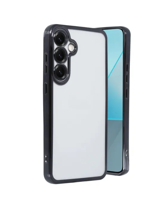 Samsung Galaxy S25 Plus Kılıf Razer Lensli Silikon - Siyah