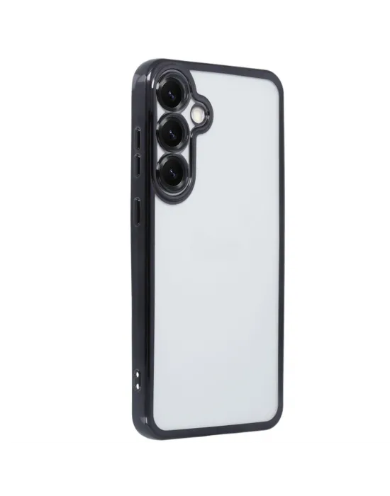 Samsung Galaxy S25 Plus Kılıf Razer Lensli Silikon - Siyah