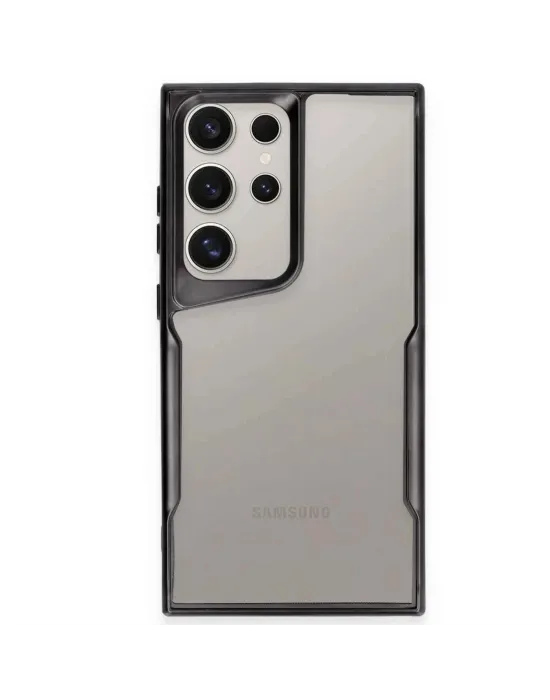 Samsung Galaxy S25 Ultra Kılıf Boyi Silikon Kapak - Siyah