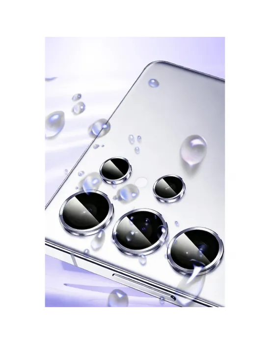 Samsung Galaxy S26 Bilvis Titan Kamera Lens - Gümüş