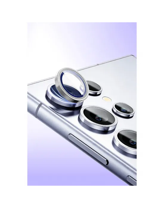 Samsung Galaxy S26 Bilvis Titan Kamera Lens - Gümüş