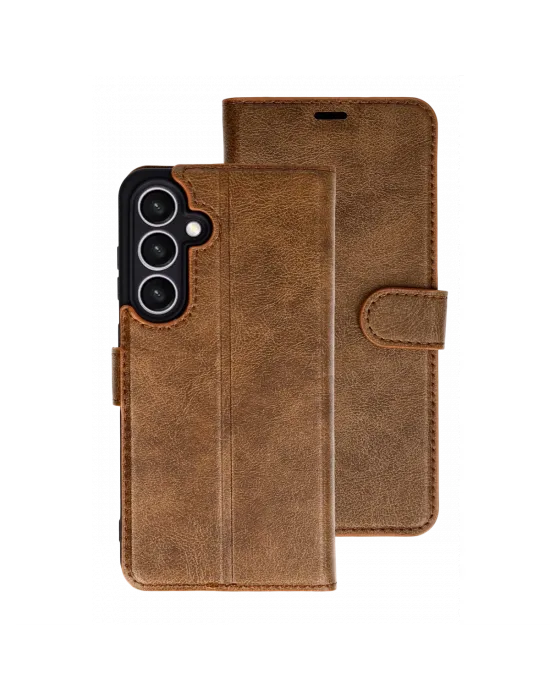 Samsung Galaxy S26 Plus Trend S Plus Kapaklı Kılıf - Taba