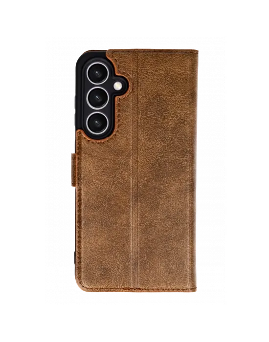 Samsung Galaxy S26 Plus Trend S Plus Kapaklı Kılıf - Taba