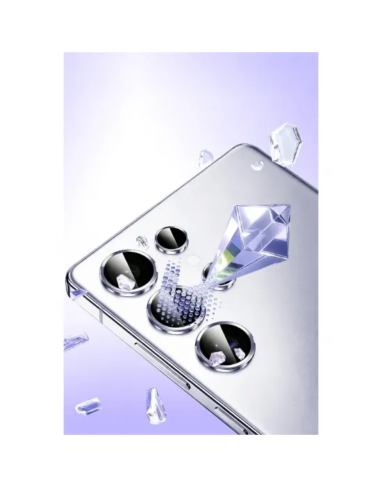 Samsung Galaxy S26 Ultra Bilvis Titan Kamera Lens - Gümüş