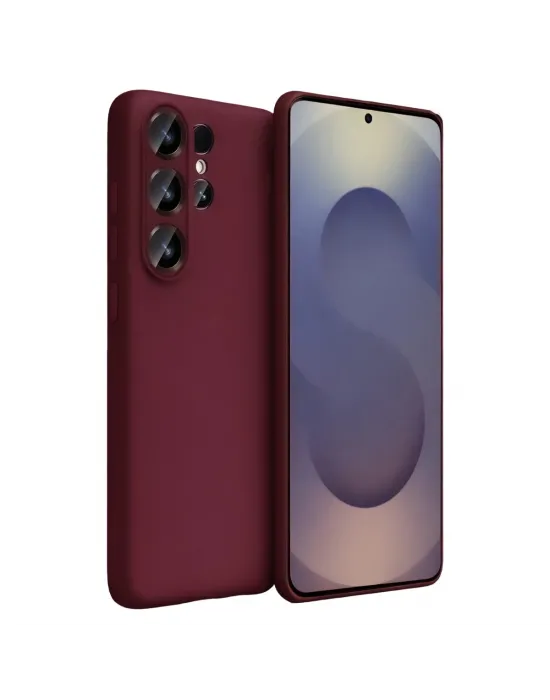 Samsung Galaxy S26 Ultra First Silikon - Bordo