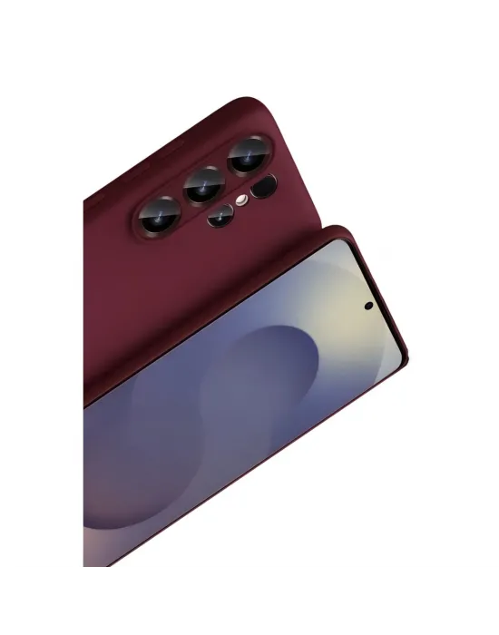 Samsung Galaxy S26 Ultra First Silikon - Bordo