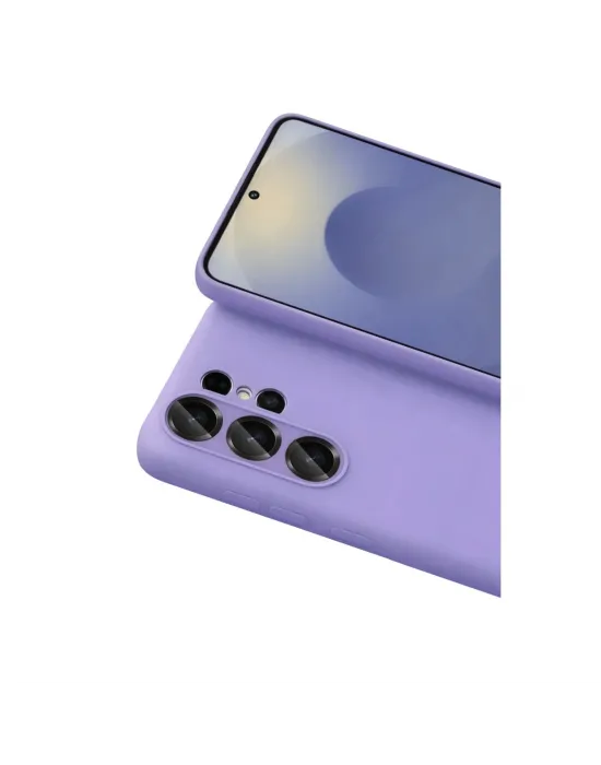 Samsung Galaxy S26 Ultra Nano İçi Kadife Silikon - Lila