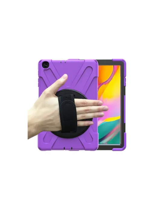 Samsung Galaxy T510 Tab A 10.1 Kılıf Amazing Tablet Kapak - Mor