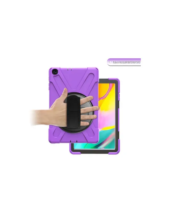 Samsung Galaxy T510 Tab A 10.1 Kılıf Amazing Tablet Kapak - Mor