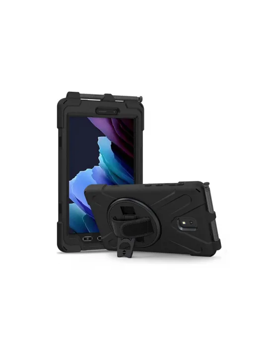 Samsung Galaxy T577 Tab Active 3 Kılıf Amazing Tablet Kapak - Siyah