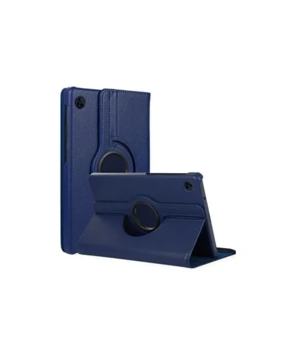 Samsung Galaxy Tab A11 360 Tablet Deri Kılıf - Lacivert