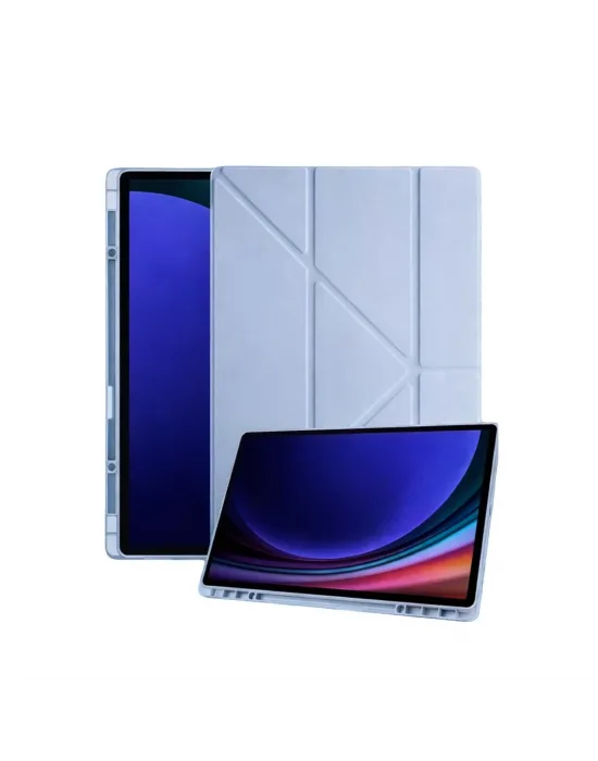 Samsung Galaxy Tab A11 Kalemlikli Mars Tablet Kılıfı - Mavi