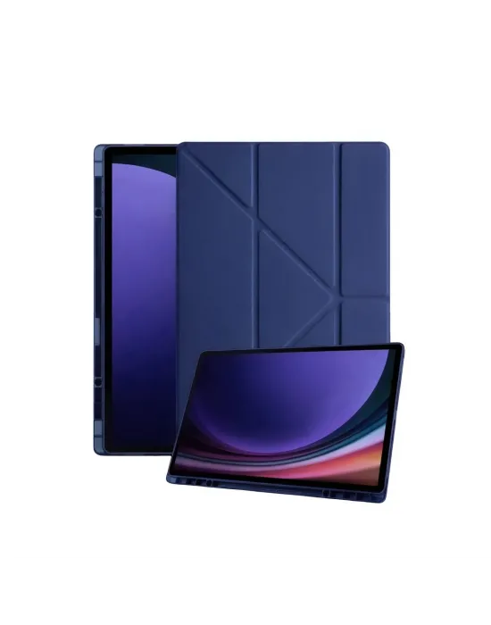 Samsung Galaxy Tab A11 Plus Kalemlikli Mars Tablet Kılıfı - Lacivert
