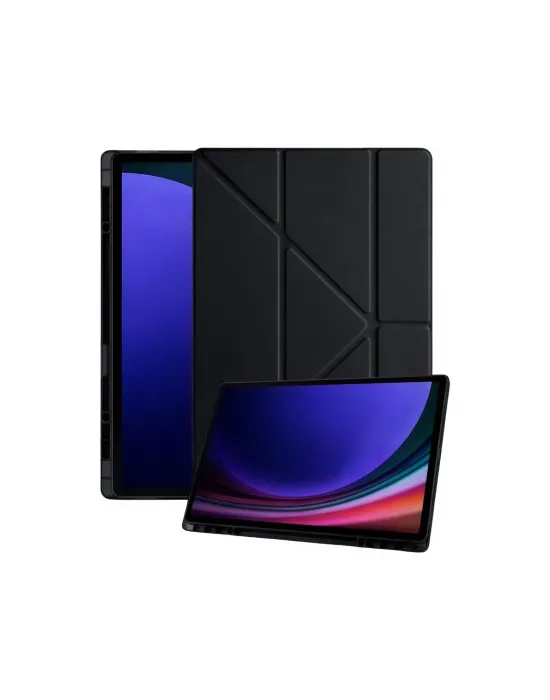Samsung Galaxy Tab A11 Plus Kalemlikli Mars Tablet Kılıfı - Siyah