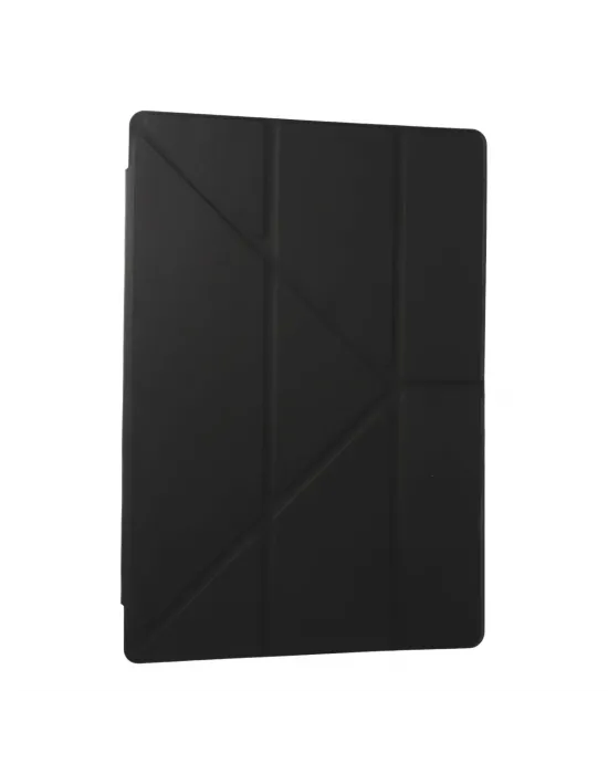 Samsung Galaxy Tab A9 Plus Kılıf Kalemlikli Mars Tablet Kılıfı - Koyu Gri