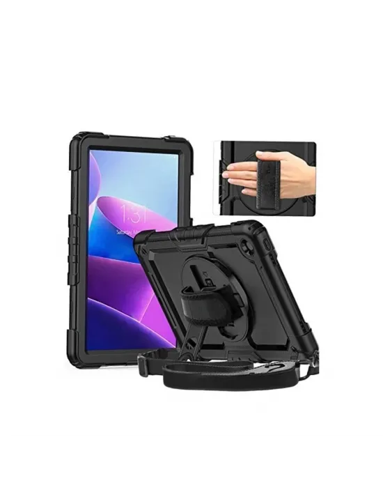 Samsung Galaxy Tab S10 Fe Plus 13.1 Kılıf Amazing Tablet Kapak - Siyah