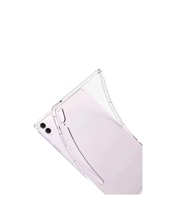 Samsung Galaxy Tab S10 Fe Plus 13.1 Kılıf Anti Shock Tablet Silikon - Şeffaf